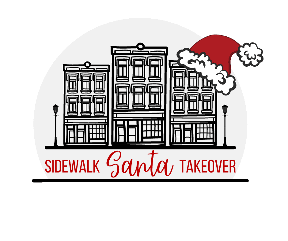 Sidewalk Santa Takeover